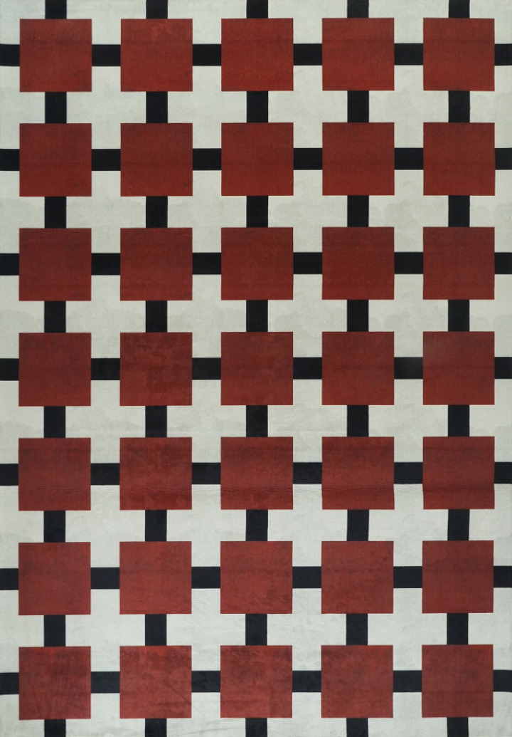 Tapis « Castoro » - Rouge dans le groupe Décoration / Tapis chez Reforma (RG01-40)