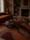 Tapis « Marionae » - Rouge/Multicolore