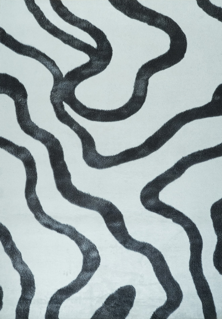 Tapis « Heloria » - Noir et blanc dans le groupe Décoration / Tapis chez Reforma (RG01-47)