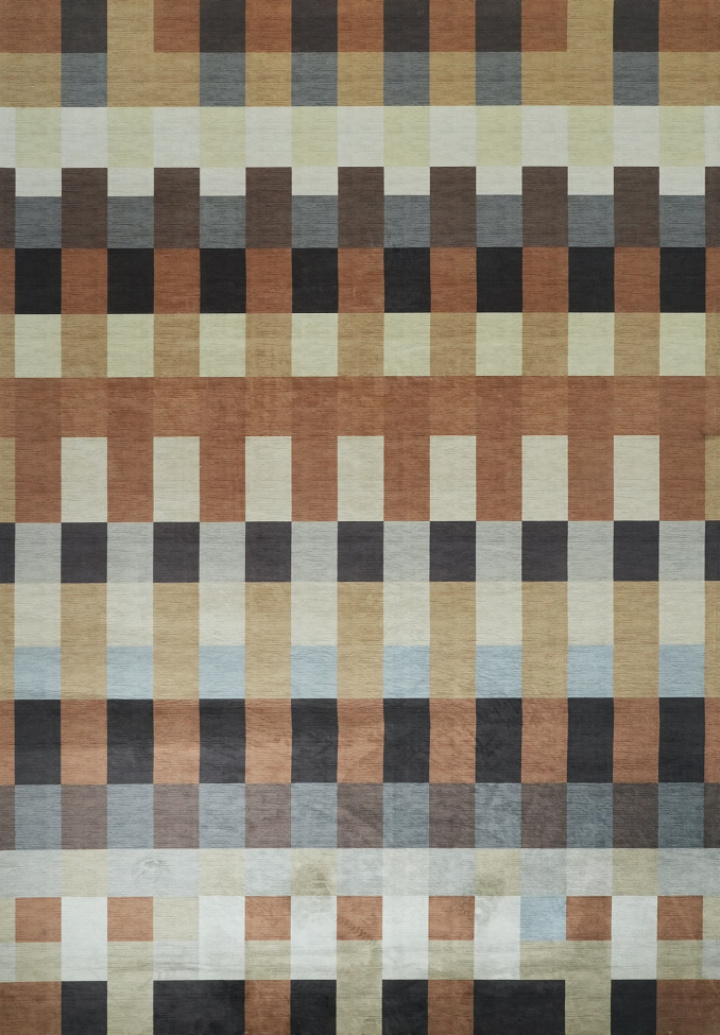 Tapis « Markelo » - Marron/Multicolore dans le groupe Tapis chez Reforma (RG01-56)