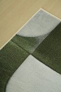 Tapis \'Merano\' - Vert/Beige