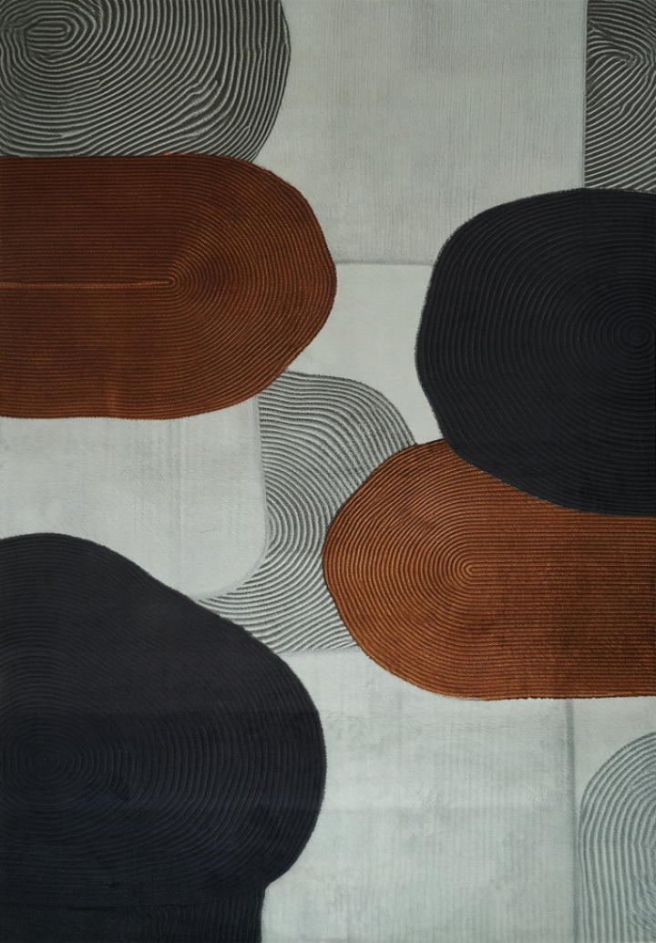 Tapis « Arvella » - Marron/Noir dans le groupe Décoration / Tapis chez Reforma (RG01-66)