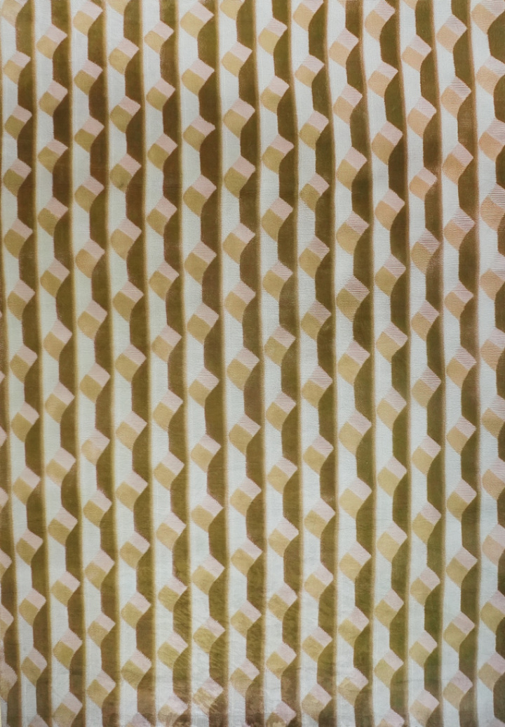 Tapis \'Avendo\' - Jaune/Beige dans le groupe Décoration / Tapis chez Reforma (RG01-76)