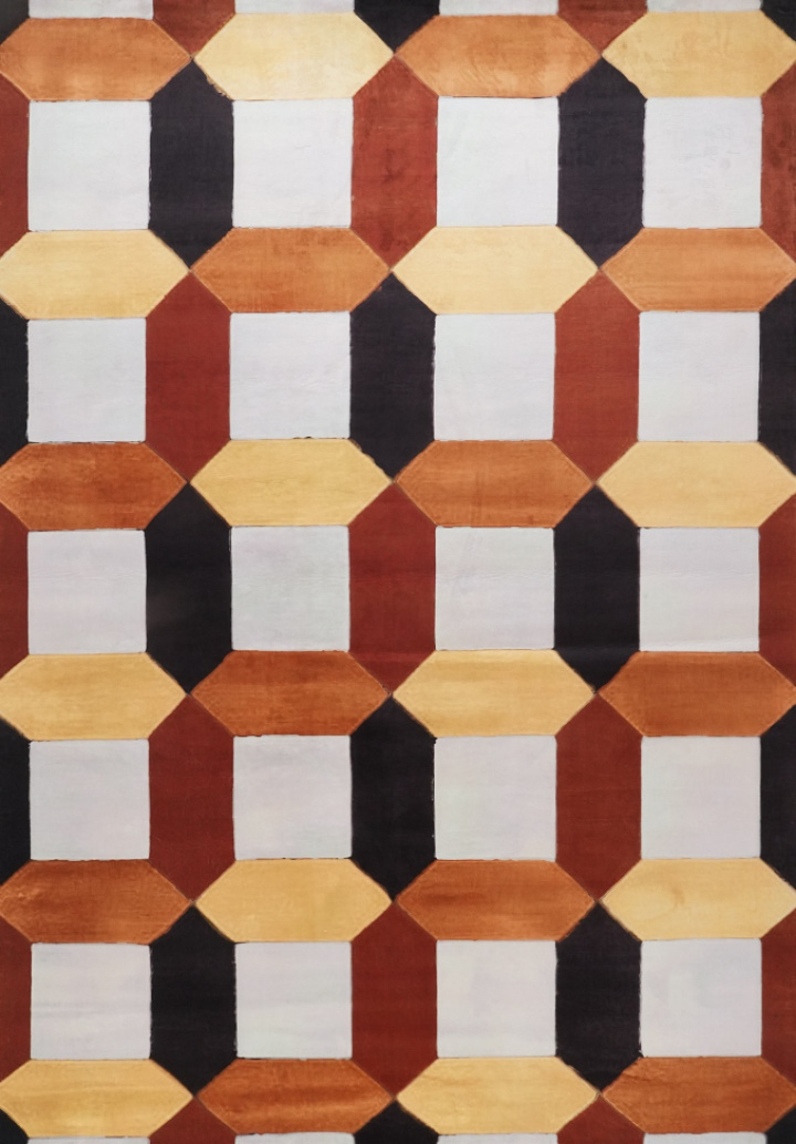 Tapis « Oralia » - Blanc/Multicolore dans le groupe Décoration / Tapis chez Reforma (RG01-855)