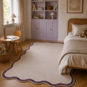 Tapis \'Aureline\' - Gris/Violet