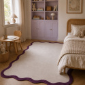 Tapis \'Aureline\' - Gris/Violet