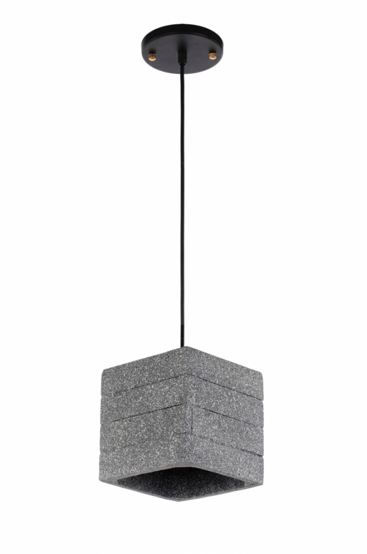 Plafonnier \'Stone Cube\' - Ciment dans le groupe Éclairage / Lampes / Lampes de plafond chez Reforma (RH192)
