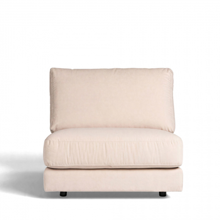 Module \'Messina\' 93x110cm - Blanc cass&eacute; dans le groupe Meubles / Canapés / Canapés modulables chez Reforma (Rio-1-Fortis01)