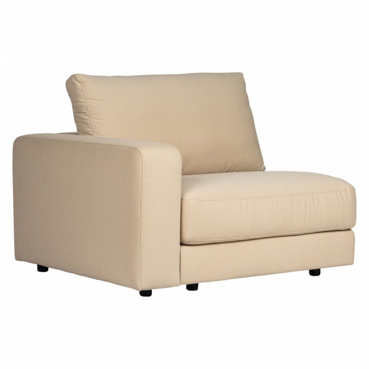 Module \'Messina\' 104x110cm - Beige dans le groupe Meubles / Canapés / Canapés modulables chez Reforma (Rio-1-left-Fortis-02)