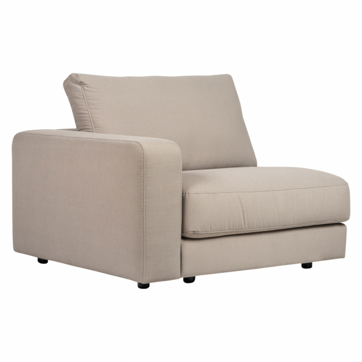 Module \'Messina\' 104x110cm - Gris dans le groupe Meubles / Canapés / Canapés modulables chez Reforma (Rio-1-left-Fortis03)