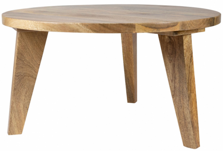 Table basse Vintage Ronde 65cm - Nature dans le groupe Meubles / Tables / Table basse chez Reforma (S-NO13)