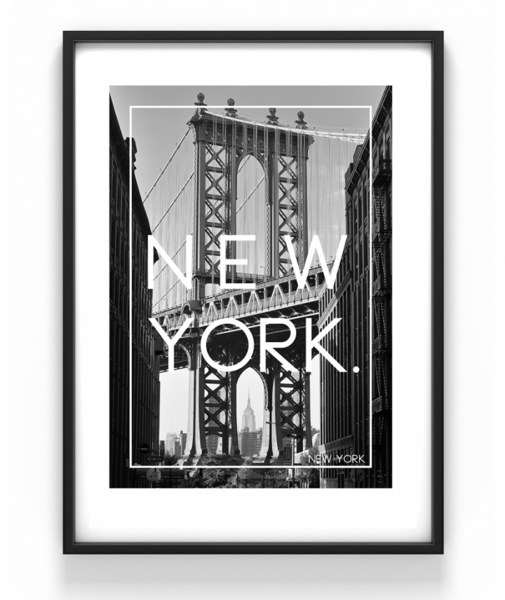 Affiche New York Photo 30x40cm dans le groupe Décoration / Décoration / Tableaux & affiches chez Reforma (S20r)