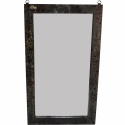 Miroir avec cadre en fer Vintage - Gris