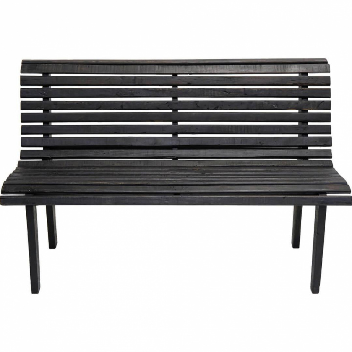 Banc avec lattes Vintage - Noir dans le groupe Meubles / Mobilier de jardin / Bancs de jardin chez Reforma (SG1832)