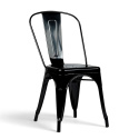 Chaise \'Montmartre\' - Laque noire