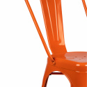 Chaise \'Montmartre\' - Laque orange