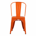 Chaise \'Montmartre\' - Laque orange