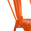 Chaise \'Montmartre\' - Laque orange