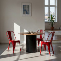 Chaise \'Montmartre\' - Laque rouge