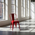 Chaise \'Montmartre\' - Laque rouge