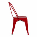 Chaise \'Montmartre\' - Laque rouge