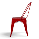 Chaise \'Montmartre\' - Laque rouge