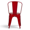 Chaise \'Montmartre\' - Laque rouge