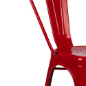 Chaise \'Montmartre\' - Laque rouge