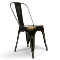 Chaise \'Montmartre\' - Vintage noir/antique