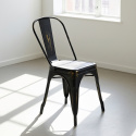 Chaise \'Montmartre\' - Vintage noir/antique