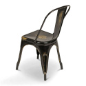 Chaise \'Montmartre\' - Vintage noir/antique