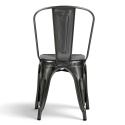 Chaise \'Montmartre\' - Acier rustique