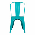 Chaise \'Montmartre\' - Turquoise