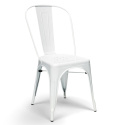 Chaise \'Montmartre\' - Laque blanche