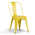 Chaise \'Montmartre\' - Laque jaune