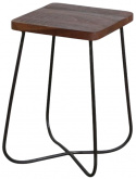 Tabouret \'Industrial\' 46cm - Bois