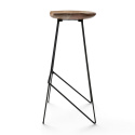 Tabouret \'Teak\' 77cm - Nature