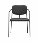 Fauteuil à accoudoirs \'Ebba\' - Noir