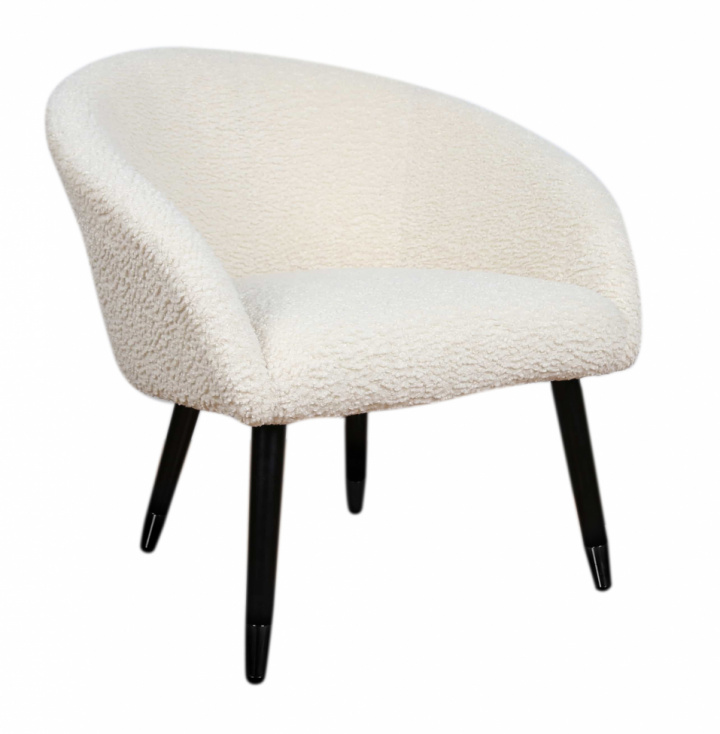 Fauteuil \'Puffy\' - Blanc/Teddy dans le groupe Meubles / Meubles d\'assise / Fauteuils chez Reforma (T5002-white)