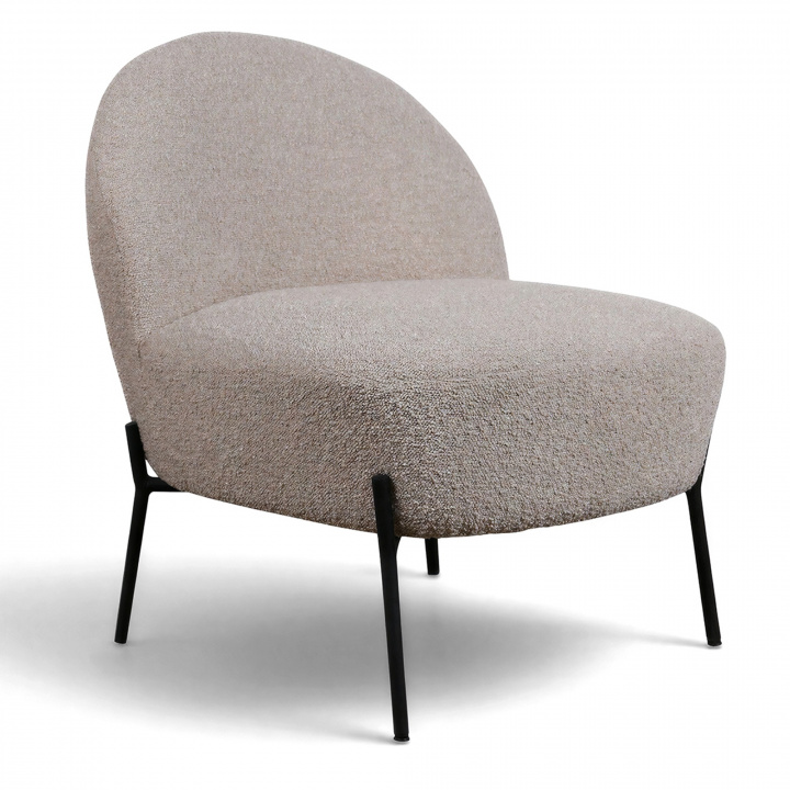 Fauteuil \'Gori\' - Beige/Bouclé dans le groupe Meubles / Meubles d\'assise / Fauteuils chez Reforma (T8044-boucle-beige)