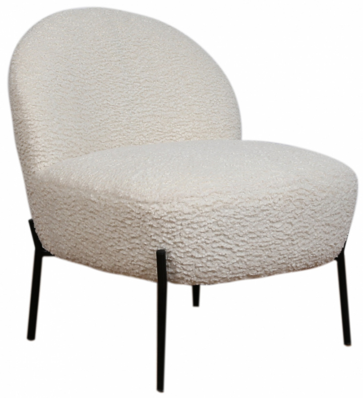 Fauteuil \'Gori\' - Blanc/Teddy dans le groupe Meubles / Meubles d\'assise / Fauteuils chez Reforma (T8044-white)