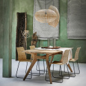 Table à manger \'Studio\' 240x100cm - Bois clair