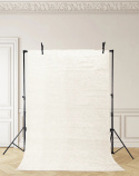 Tapis en laine \'Hamilton\' 200x200cm - Blanc