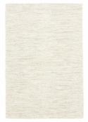 Tapis en laine \'Dhurry\' 60x120cm - Naturel