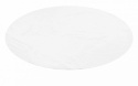 Tapis rond \'Aranga Super Soft\' 120cm - Blanc