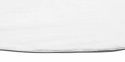 Tapis rond \'Aranga Super Soft\' 120cm - Blanc