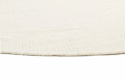 Tapis rond \'Coastal\' 120cm - Crème