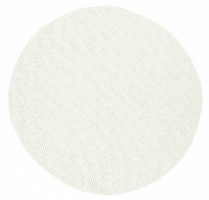 Tapis rond \'Cartmel\' 200cm - Blanc cassé dans le groupe Chambres / Salon chez Reforma (V10165450)