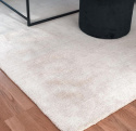Tapis en laine \'Ella\' 240x240cm - Crème