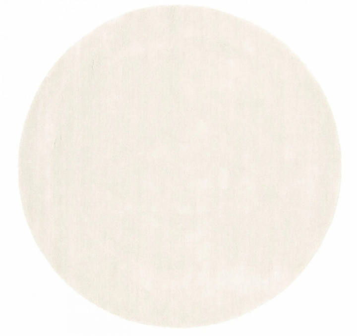 Tapis rond \'Ella\' 120cm - Crème dans le groupe Décoration / Tapis / Tapis en laine chez Reforma (V10165678)